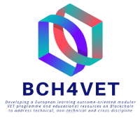 Immagine per Developing a European learning outcome-oriented modular VET programme and educational resources on Blockchain to address Technical, Non-Technical and cross-discipline (horizontal) skills requirements