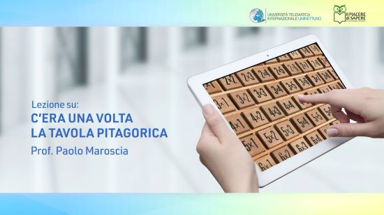 digital talks C’era una volta la Tavola Pitagorica