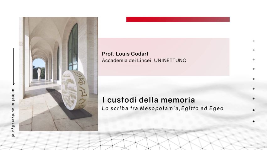 Seminario con il Prof. Louis Godart 