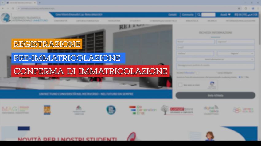 Demo Iscrizione